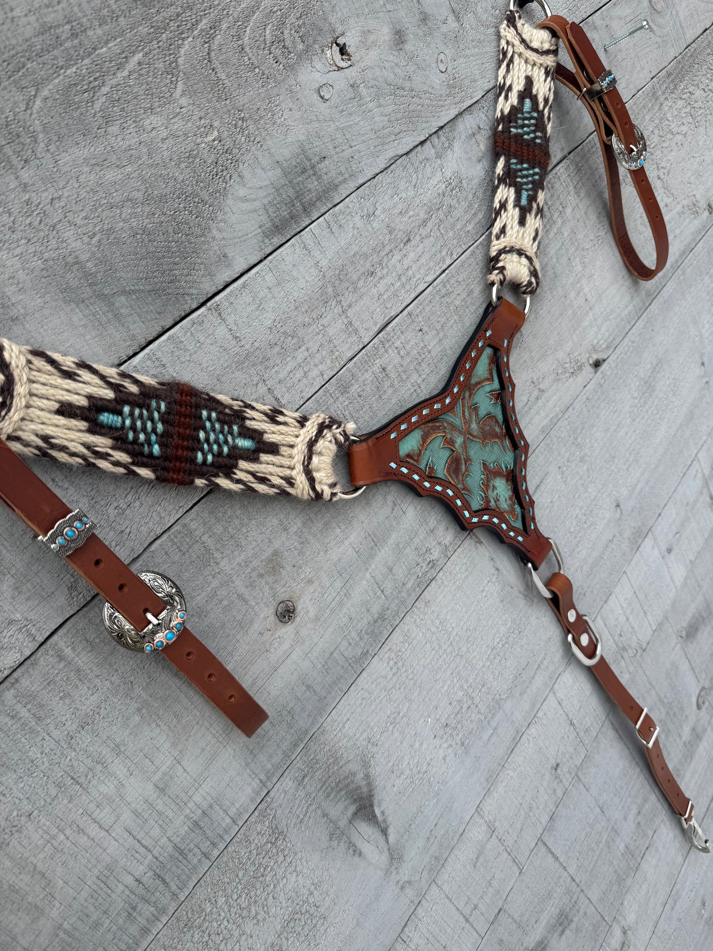 Turquoise Laredo Breastcollar
