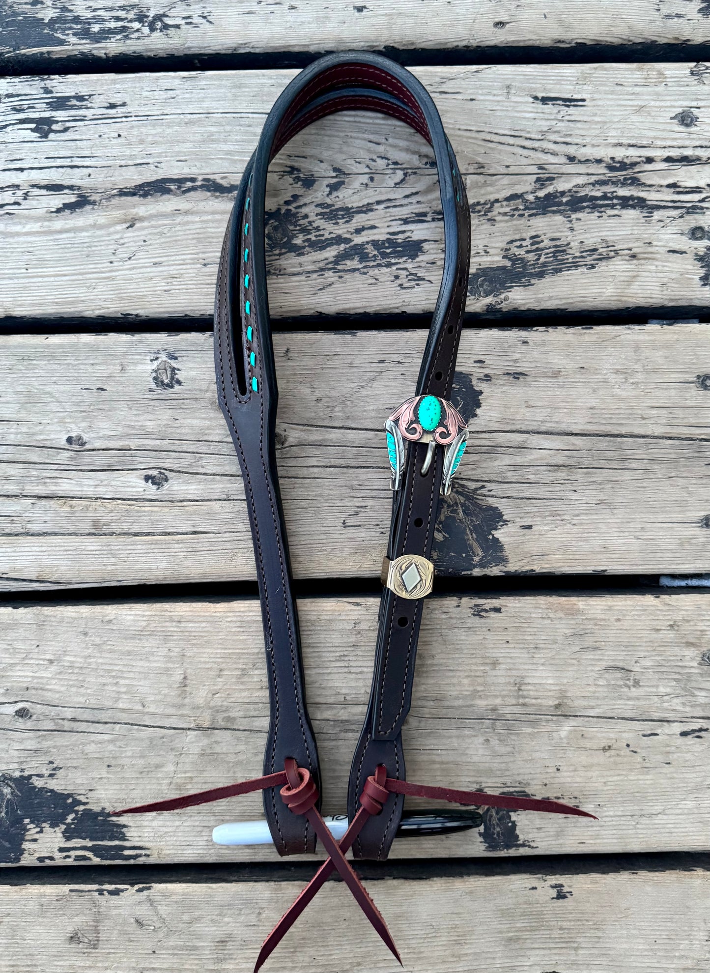 Majestic Flower Headstall