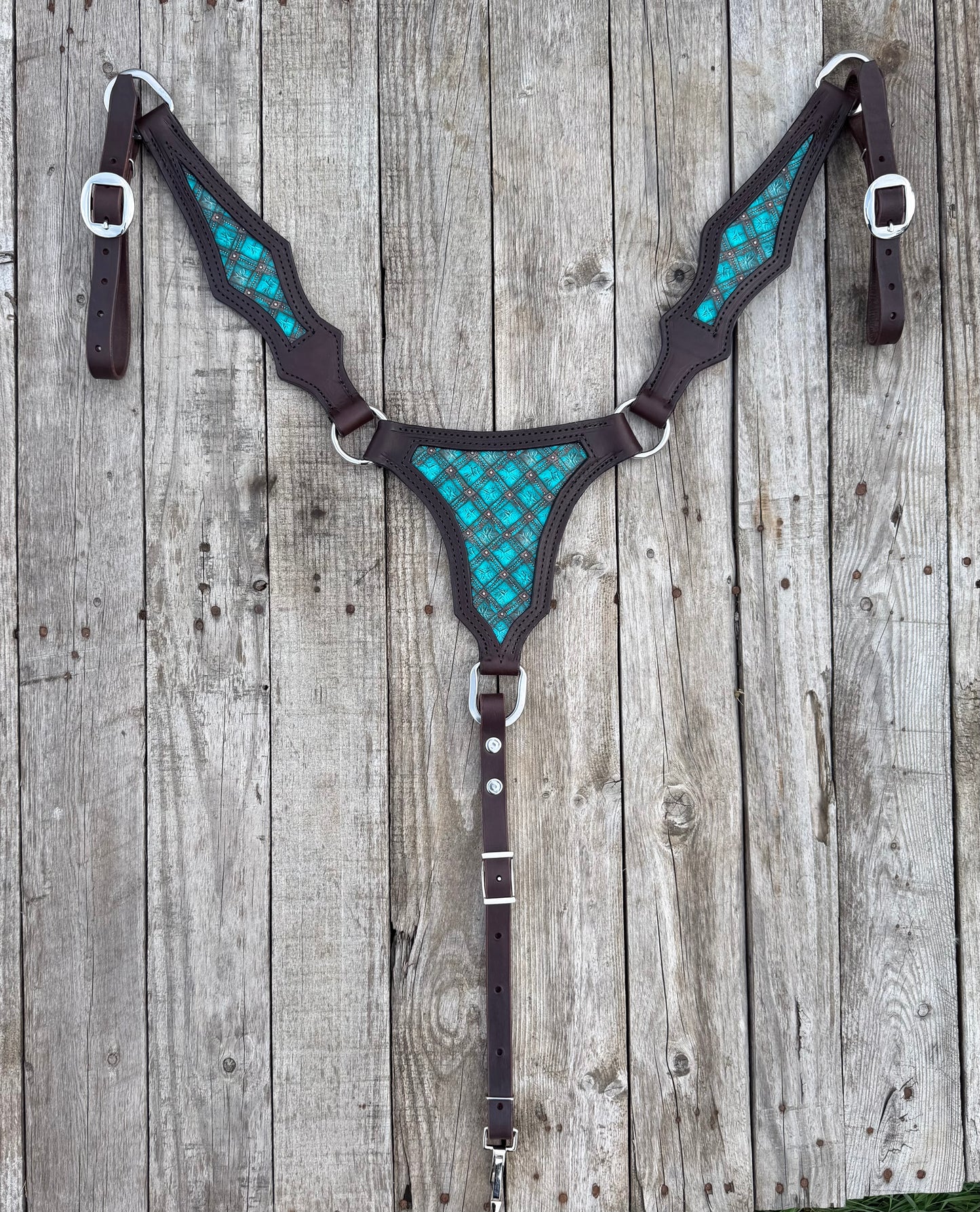 The "Western Weave" Breastcollar