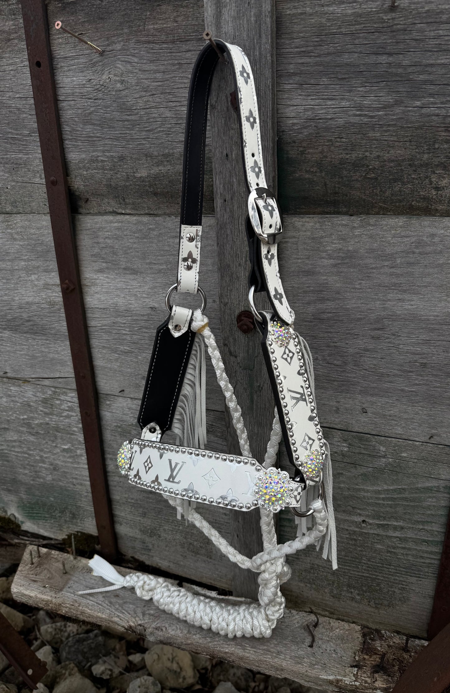 LV OG White Halter