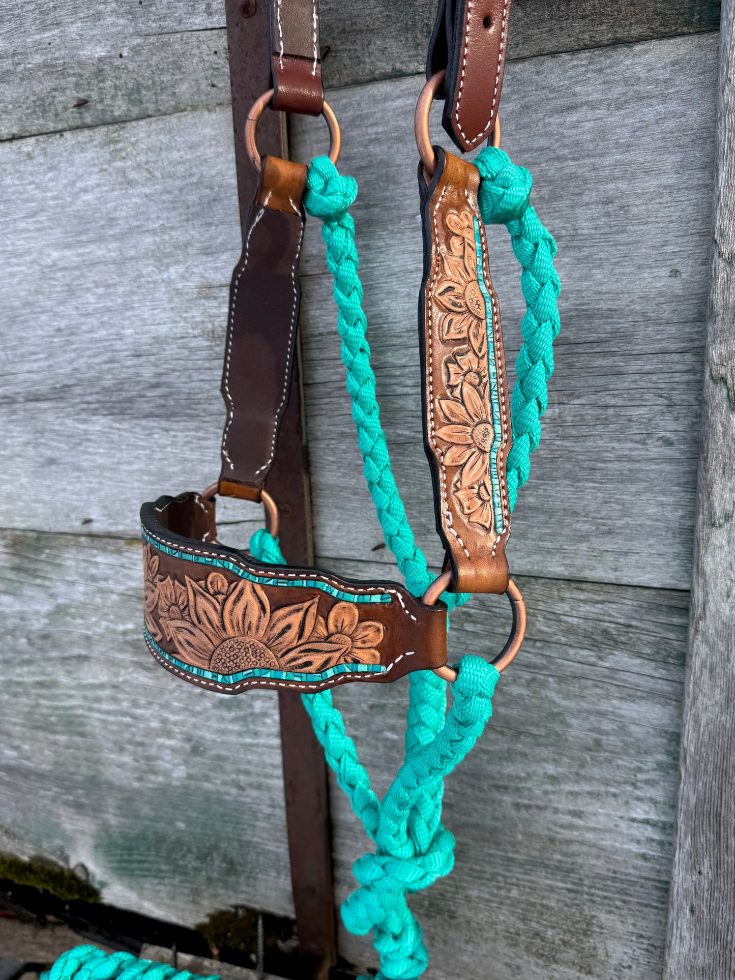 Floral Tooled OG Halter