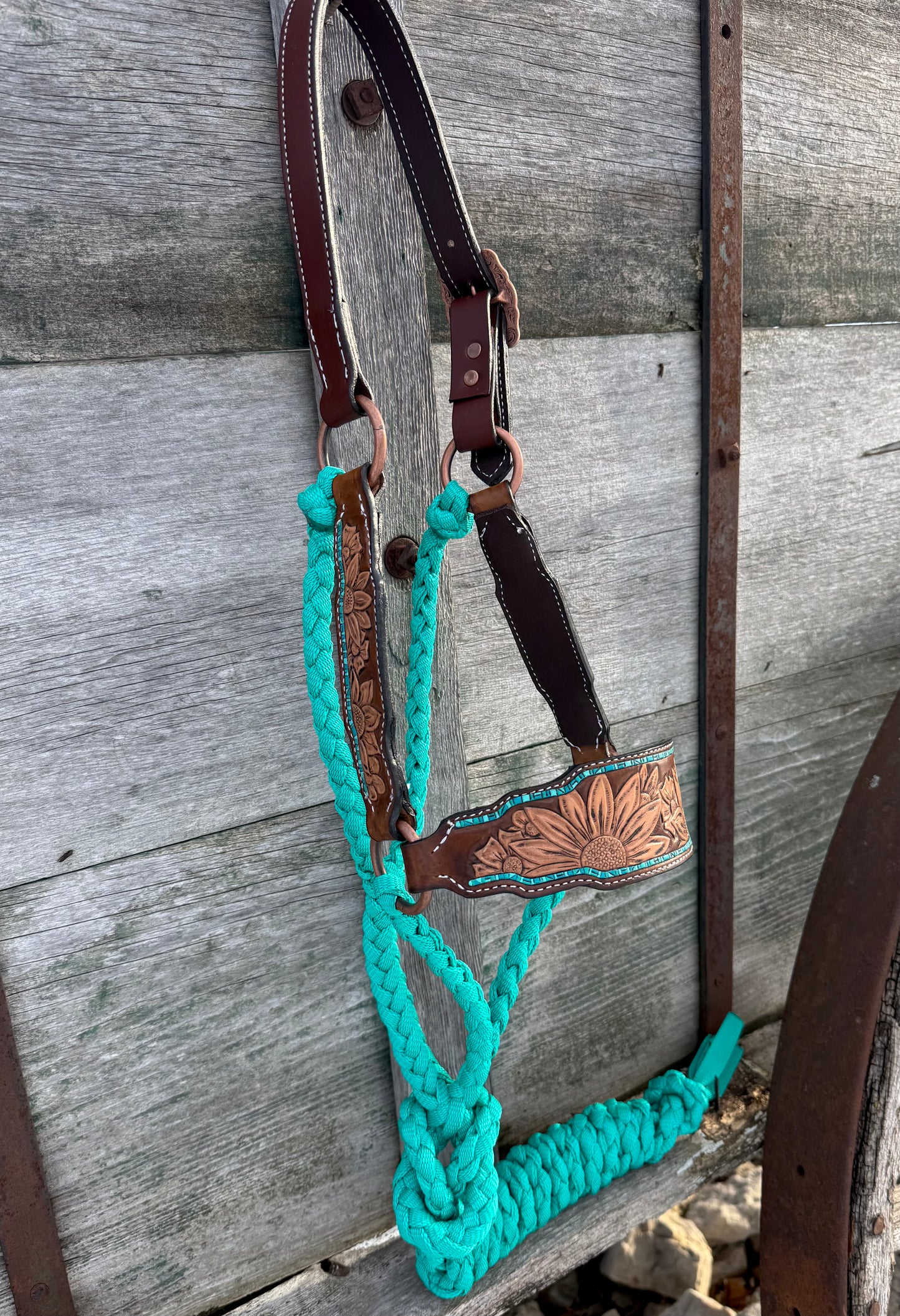 Floral Tooled OG Halter