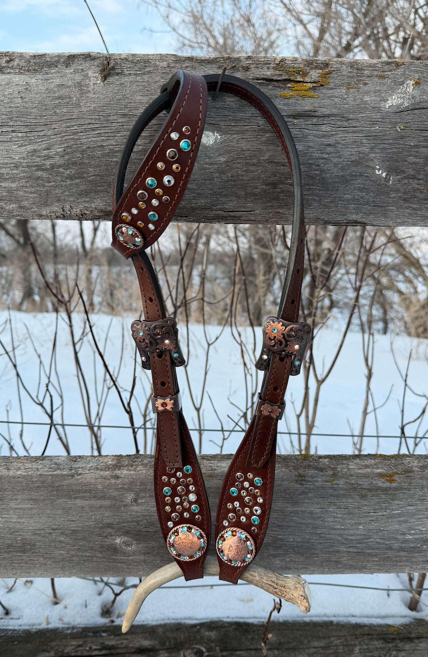 The "Crystal Cowgirl" Headstall