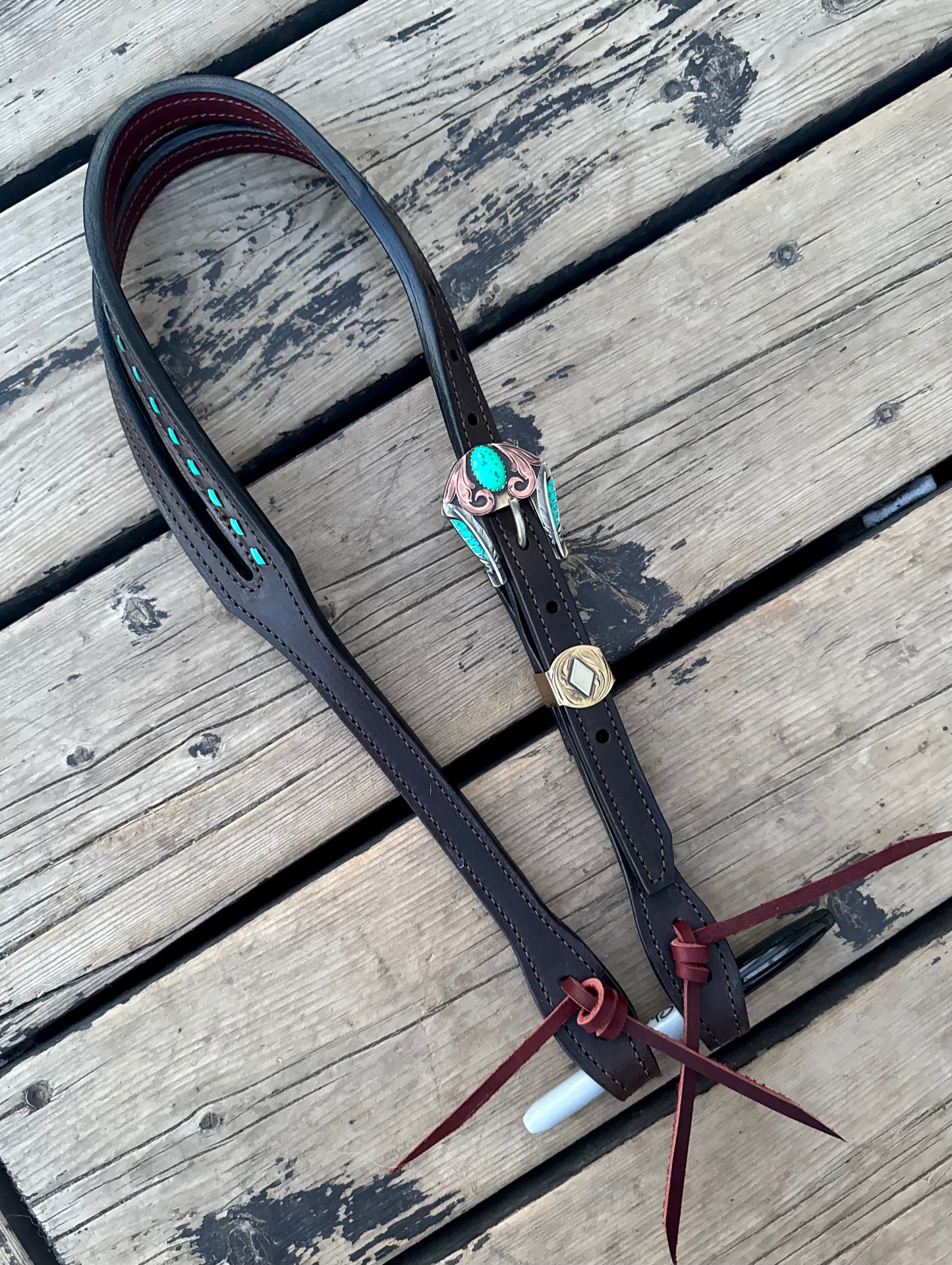 Majestic Flower Headstall
