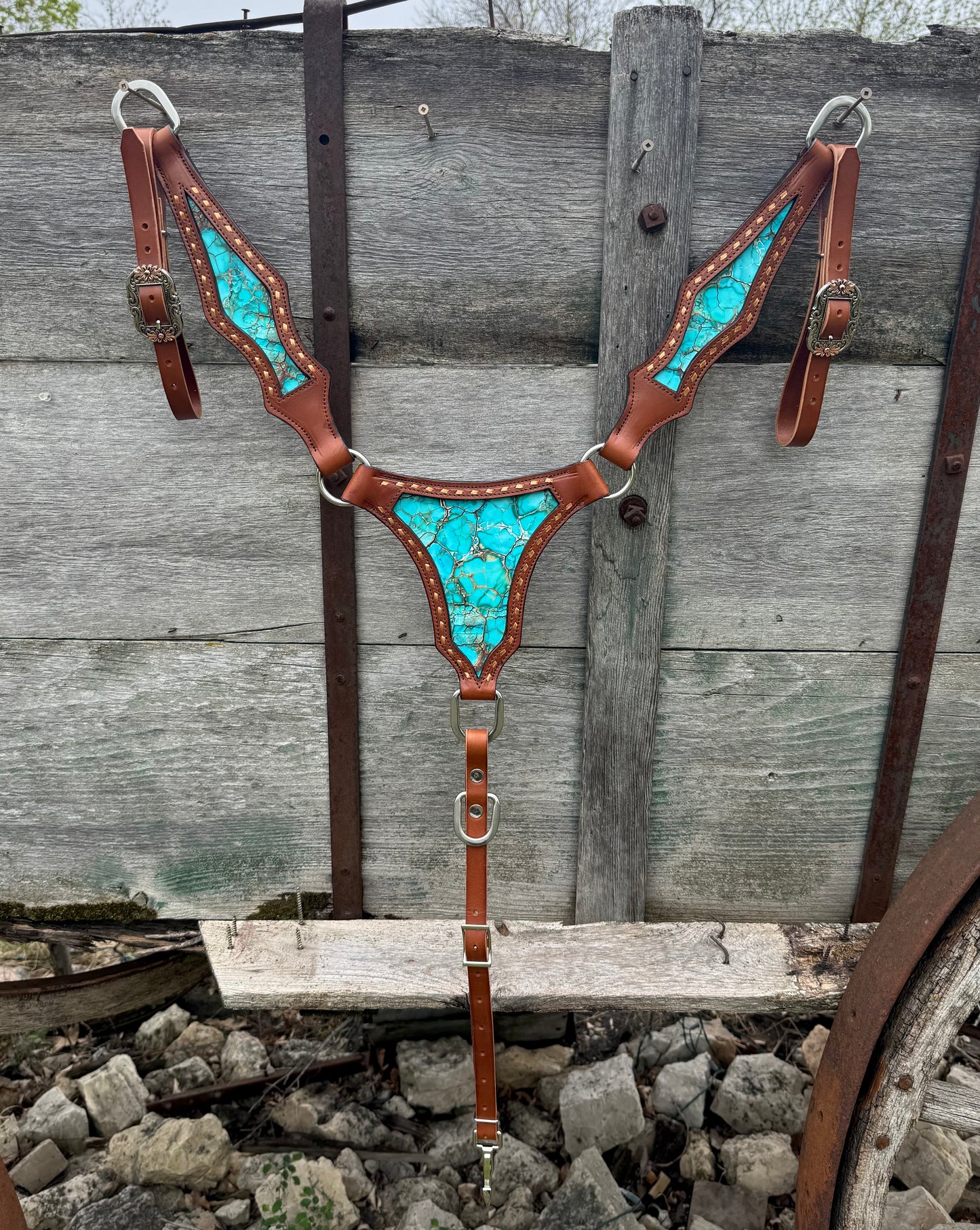 Turquoise Stone Breastcollar