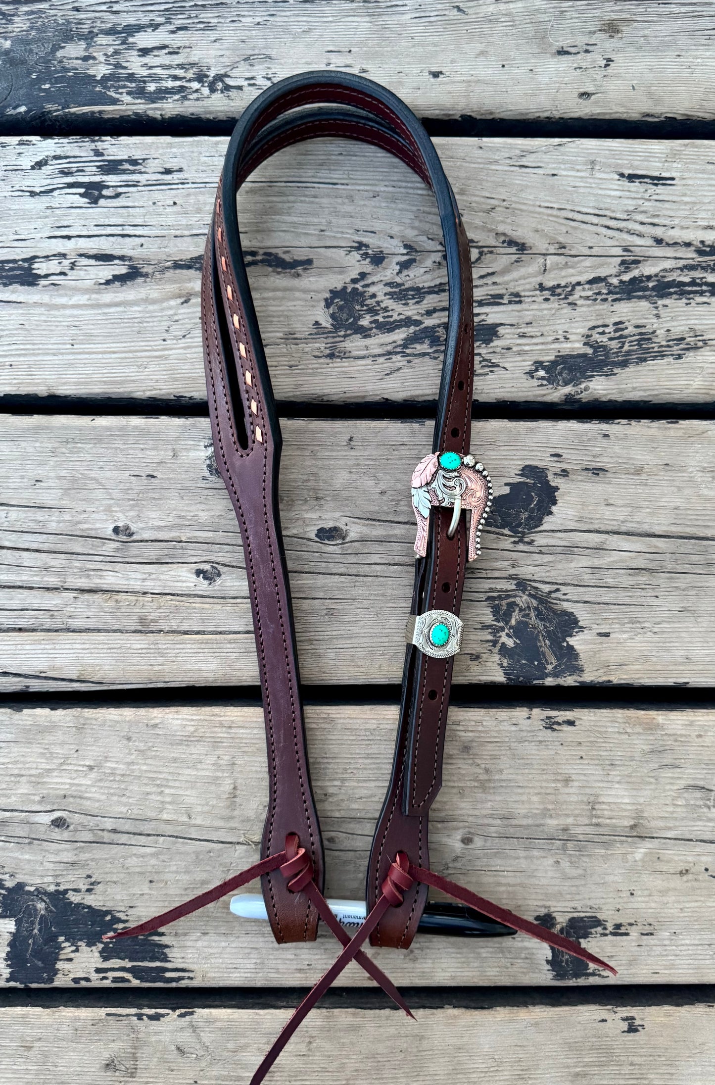 Feather Dot Headstall