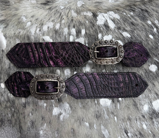 Purple Gator Spur Strap