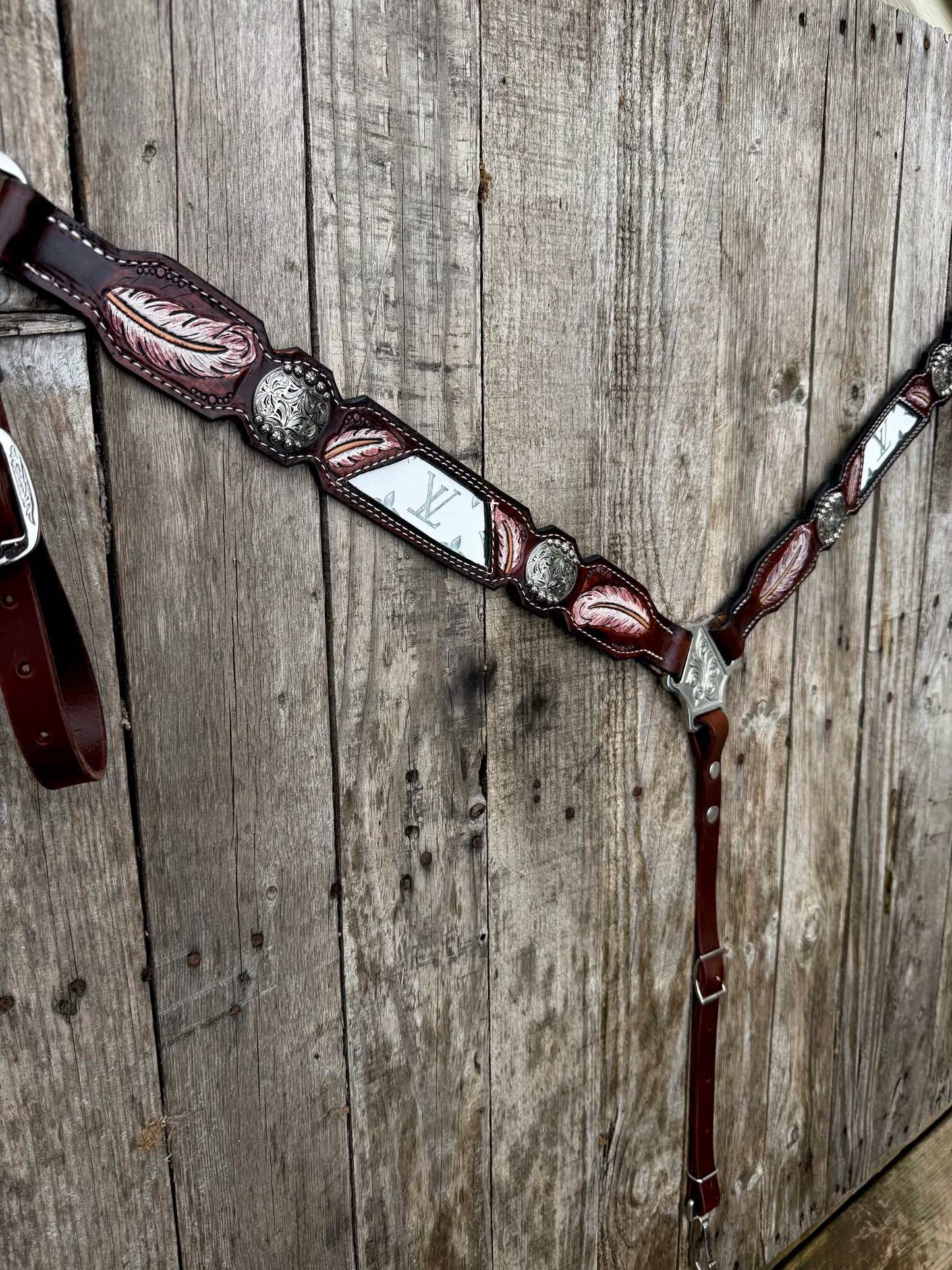 The "Feathered Design" Breastcollar