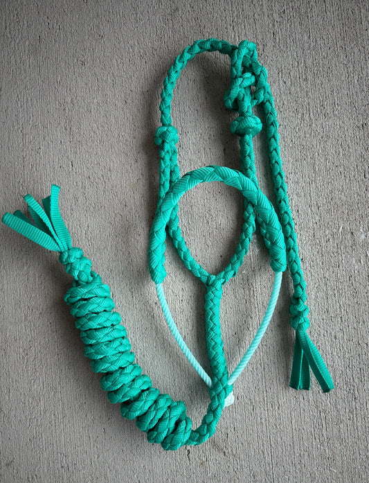 Turquoise Lariat Halter