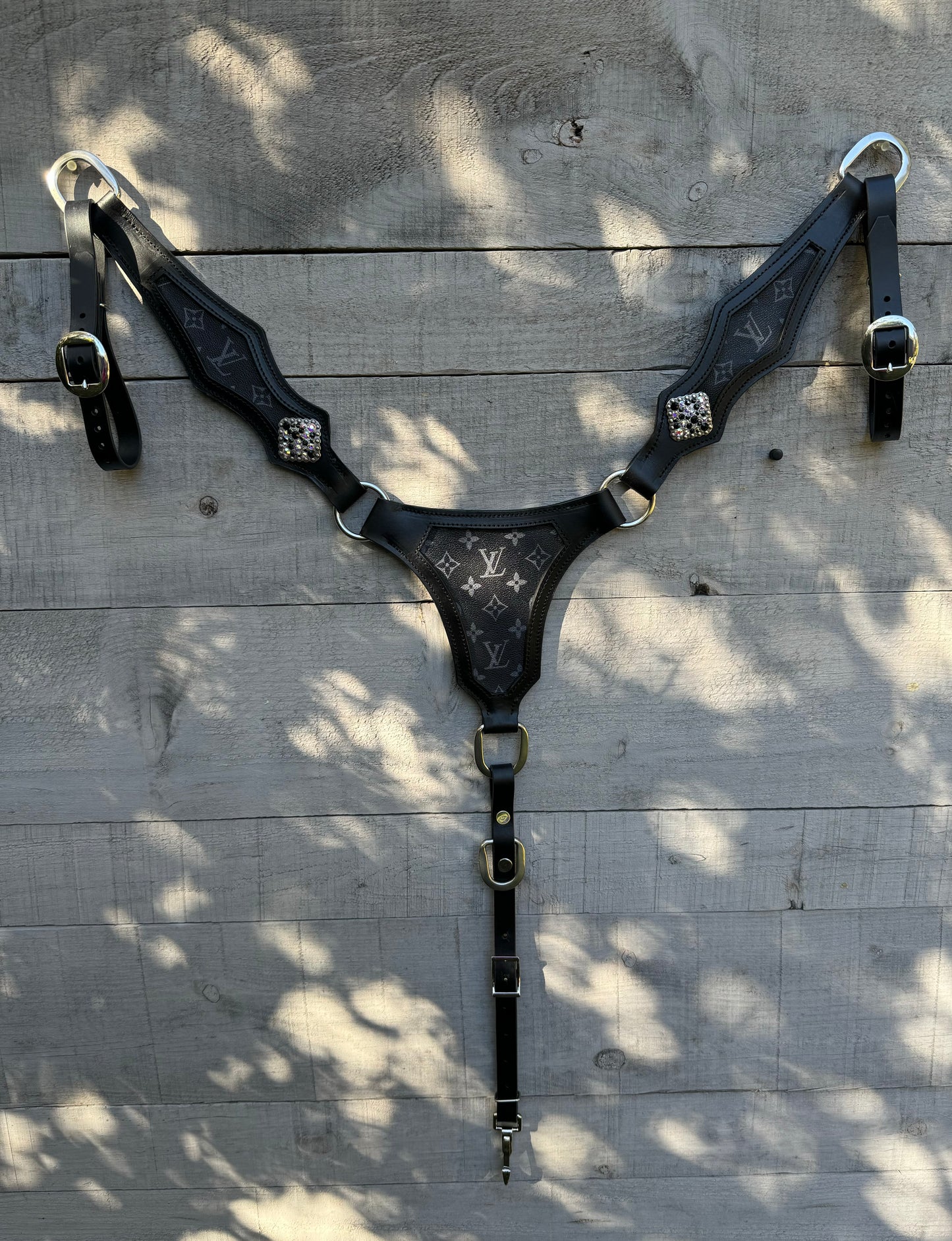 Black LV Breastcollar