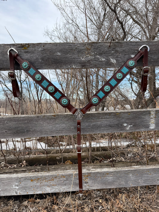 Turquoise Stone Breastcollar