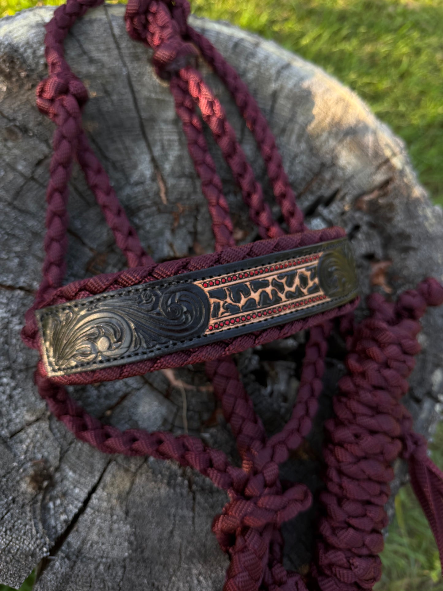 The "Cheetah Scroll" Halter