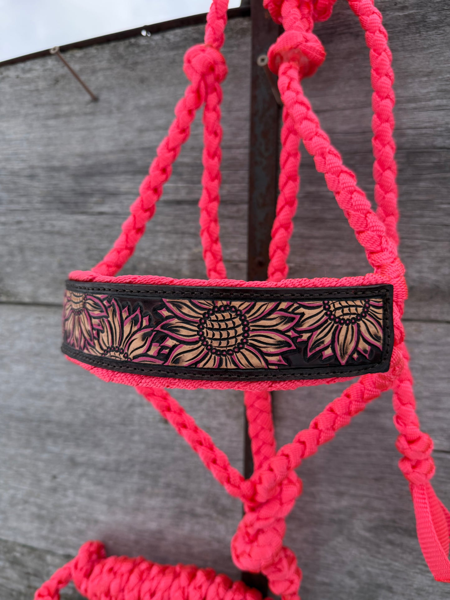 The "Pink Sunflower" Halter