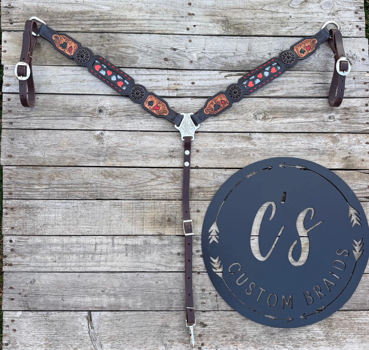 The "Western Gambler" Breastcollar