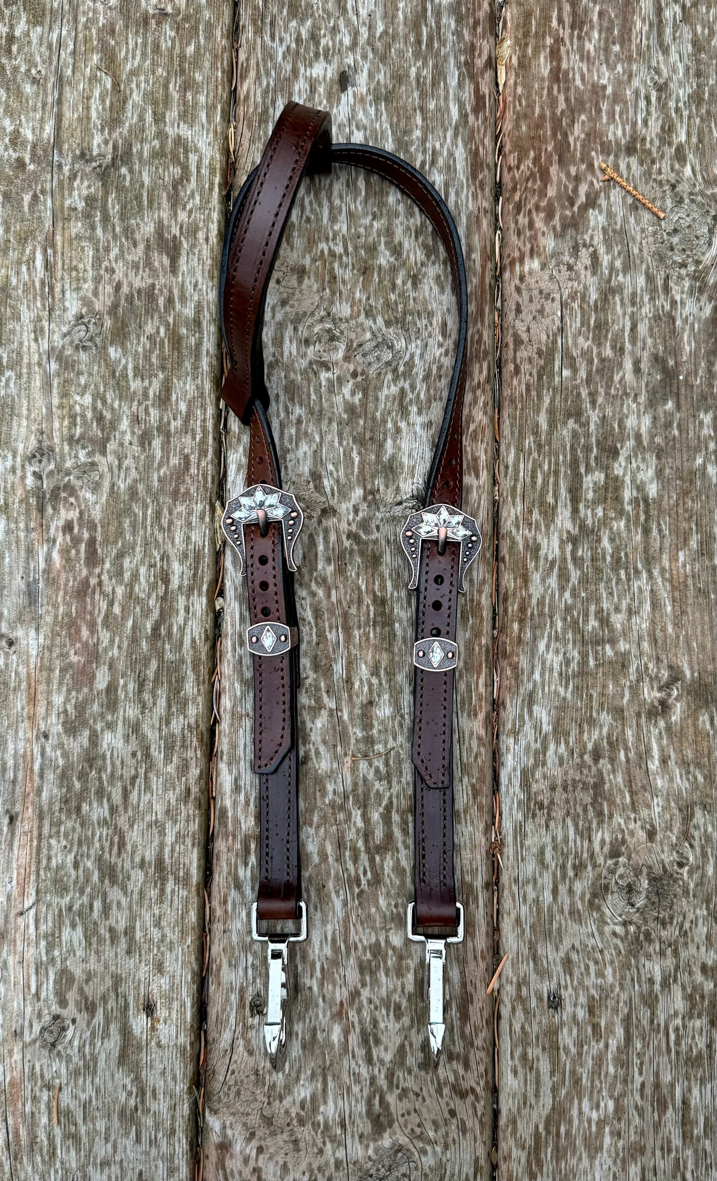 Crystal Stone Quick Change Headstall