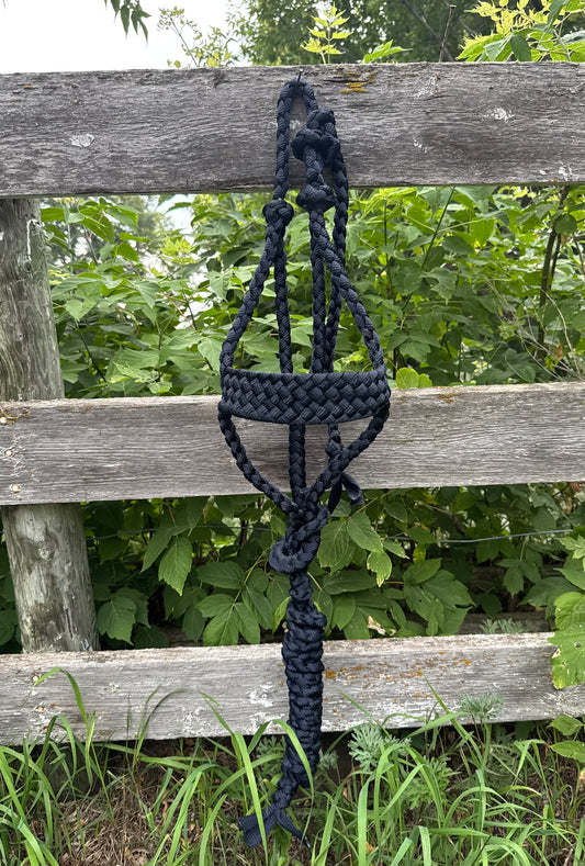 Navy Muletape Halter