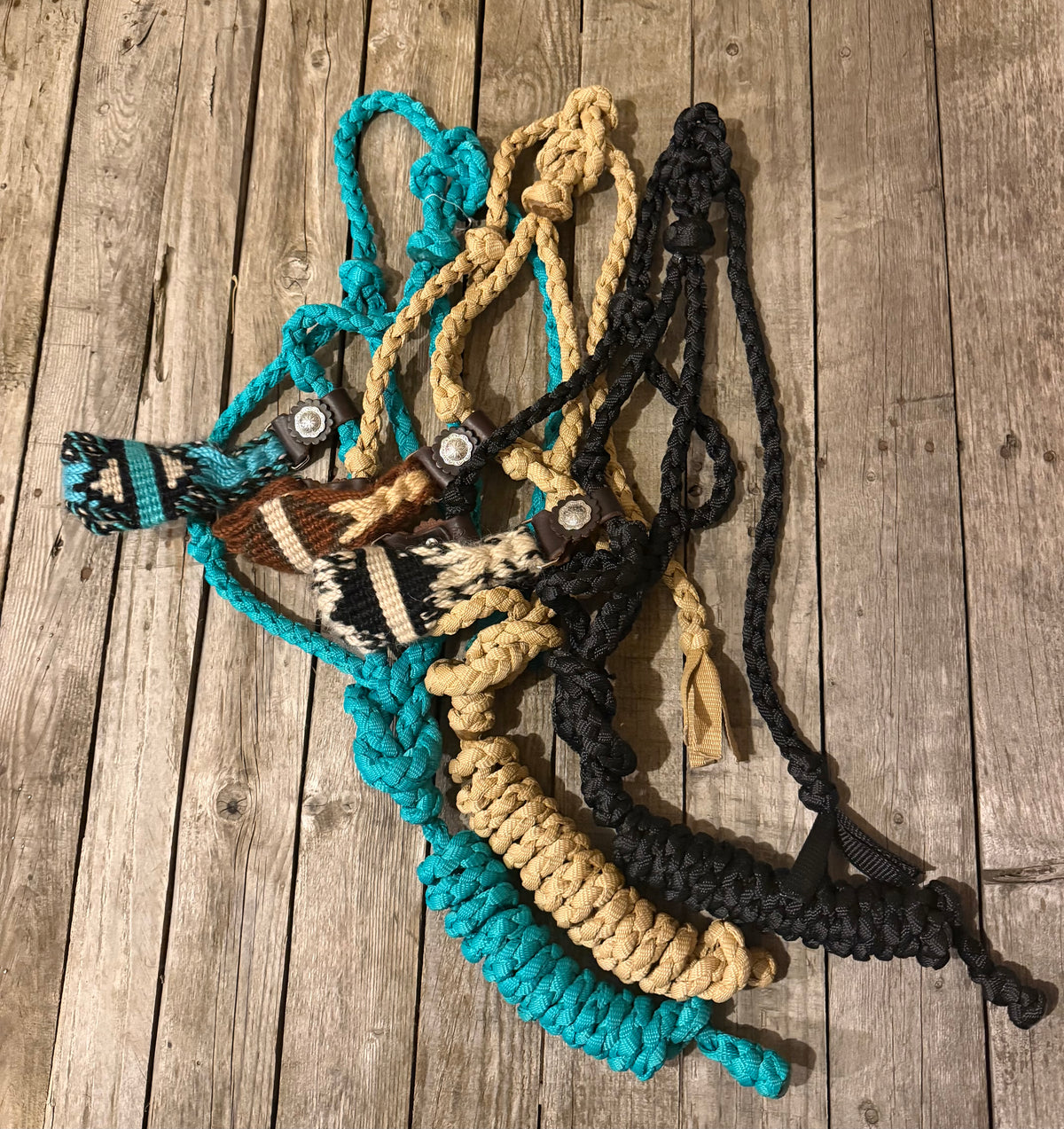 Mohair Bronc Halters