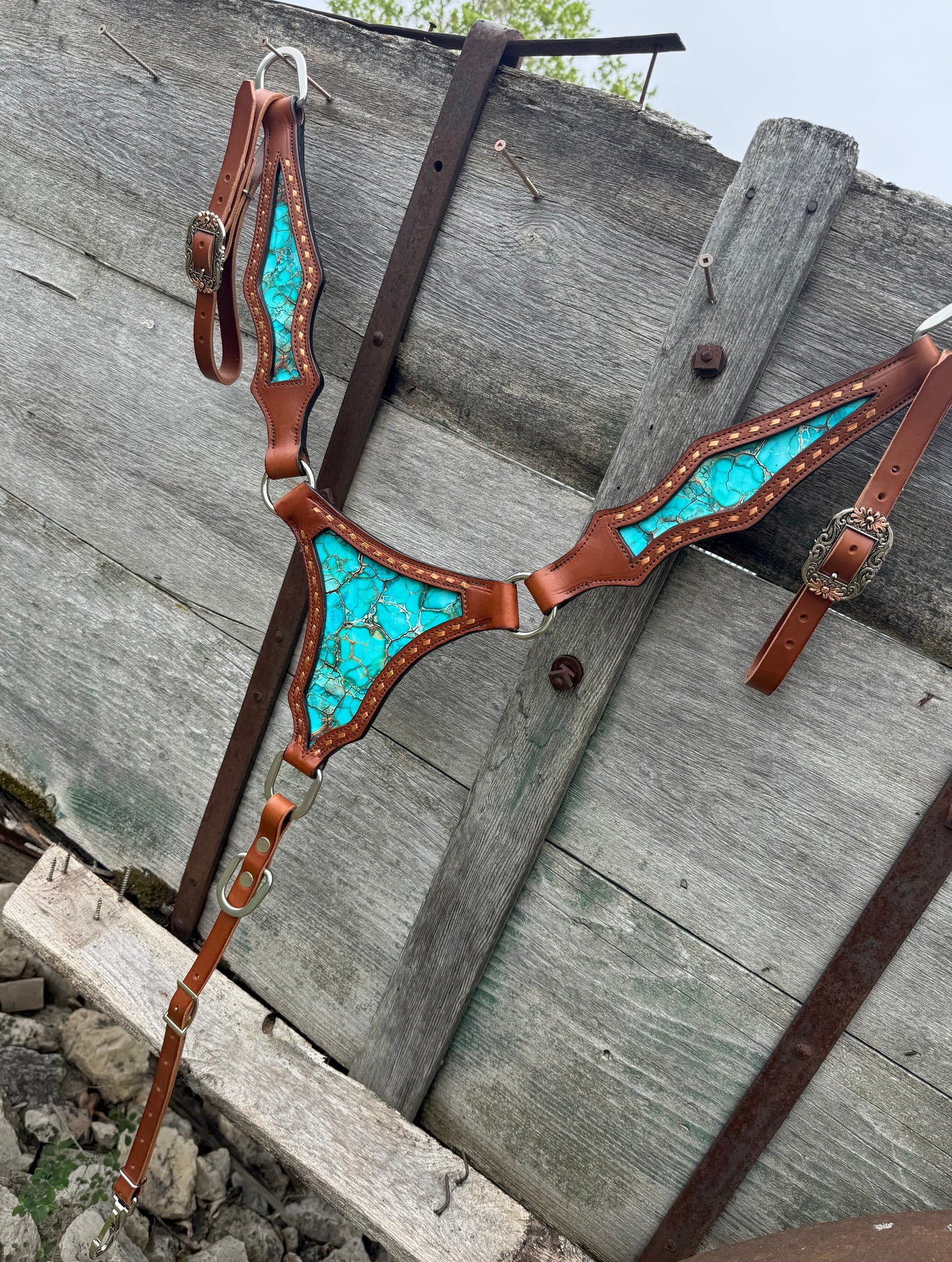 Turquoise Stone Breastcollar