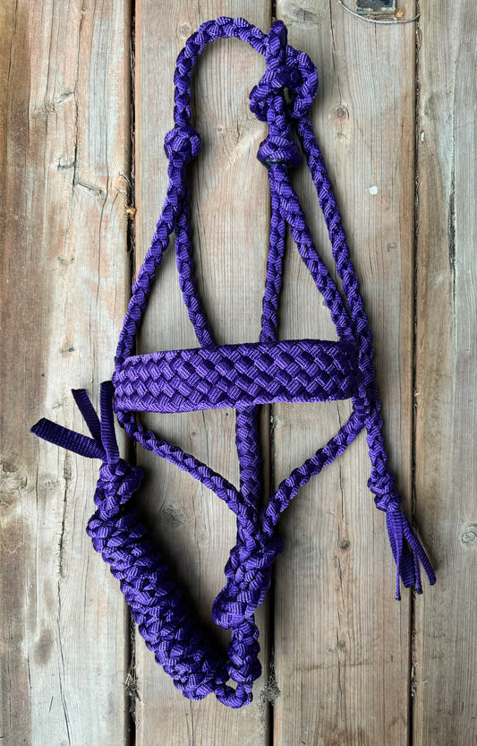 Purple Muletape Halter