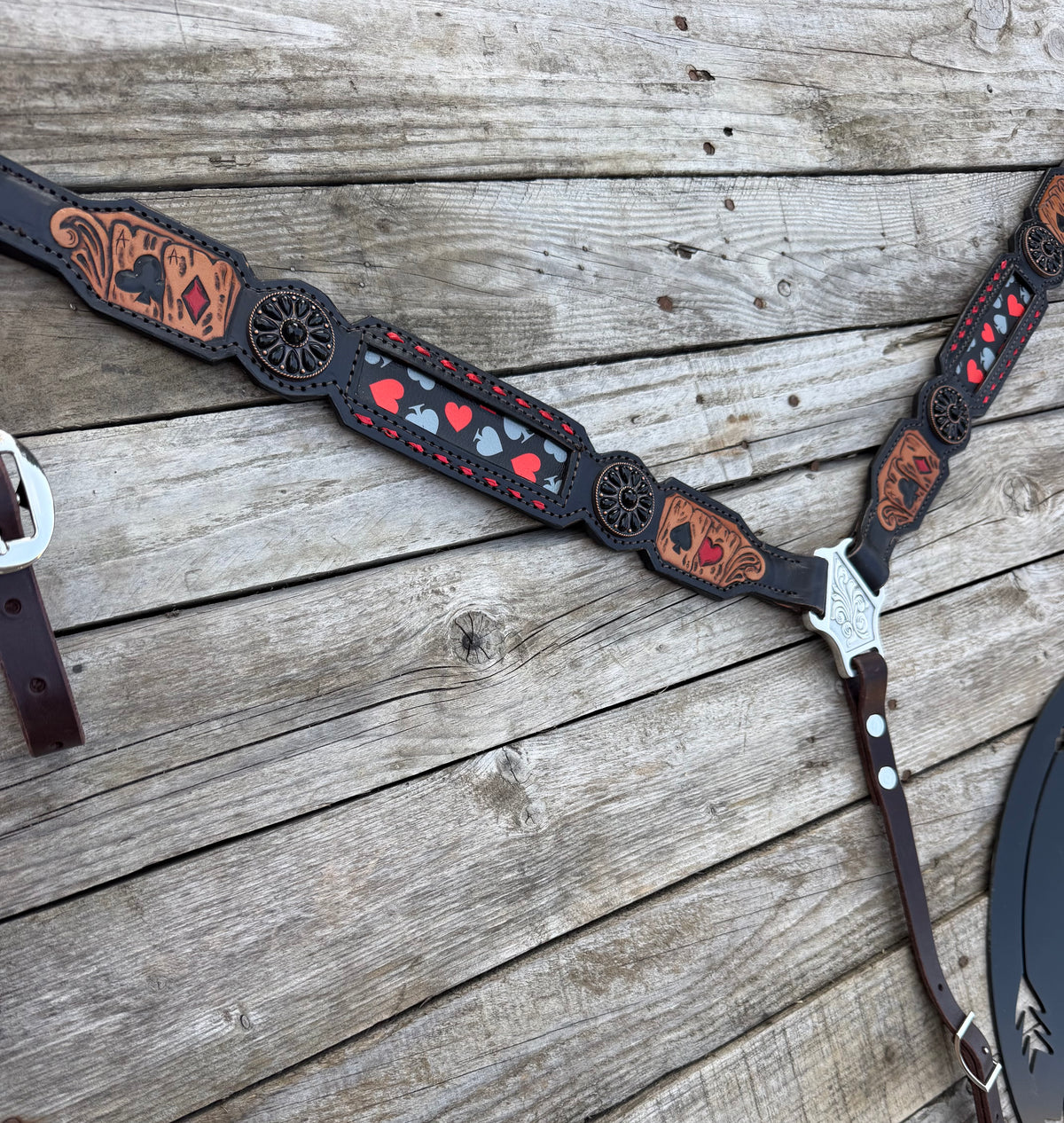 The "Western Gambler" Breastcollar