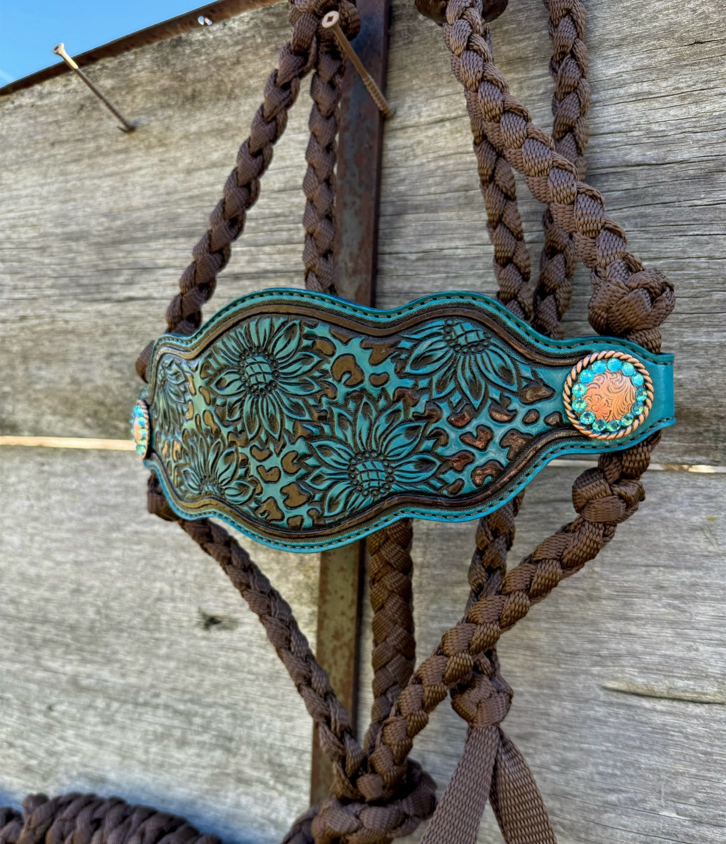 Cheetah Bronc Halter