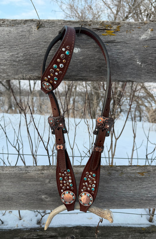 The "Crystal Cowgirl" Headstall