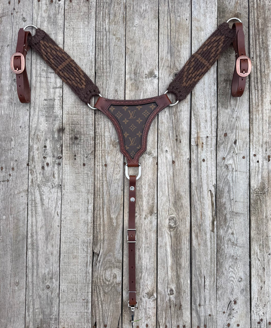 Brown Designer Breastcollar