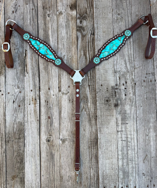 Turquoise Stone Breastcollar