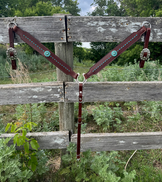 Turqouise Breastcollar