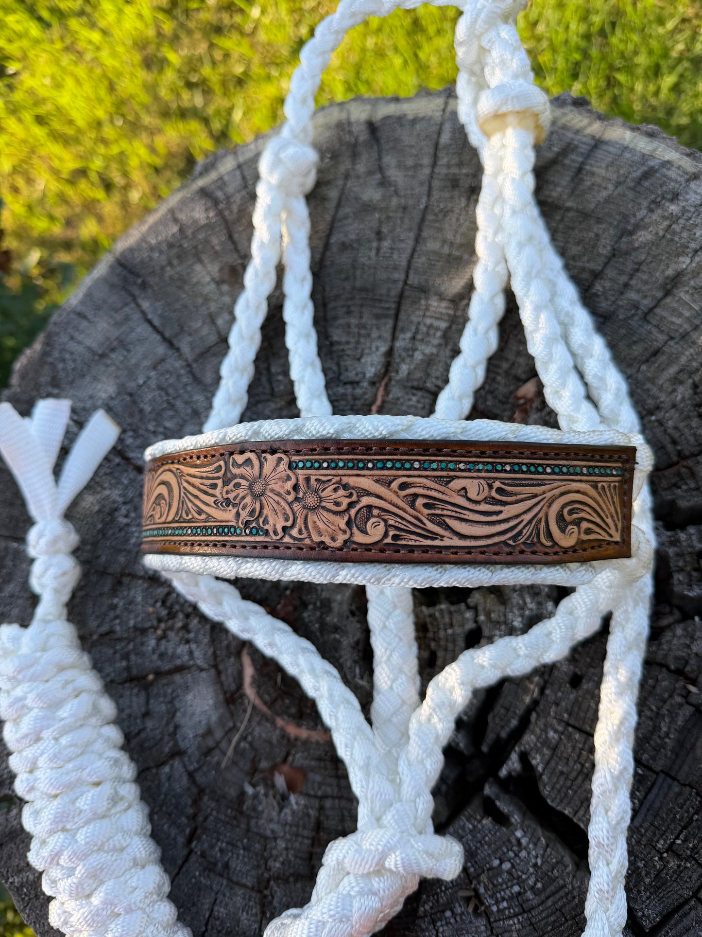 The "Floral Scroll" Halter