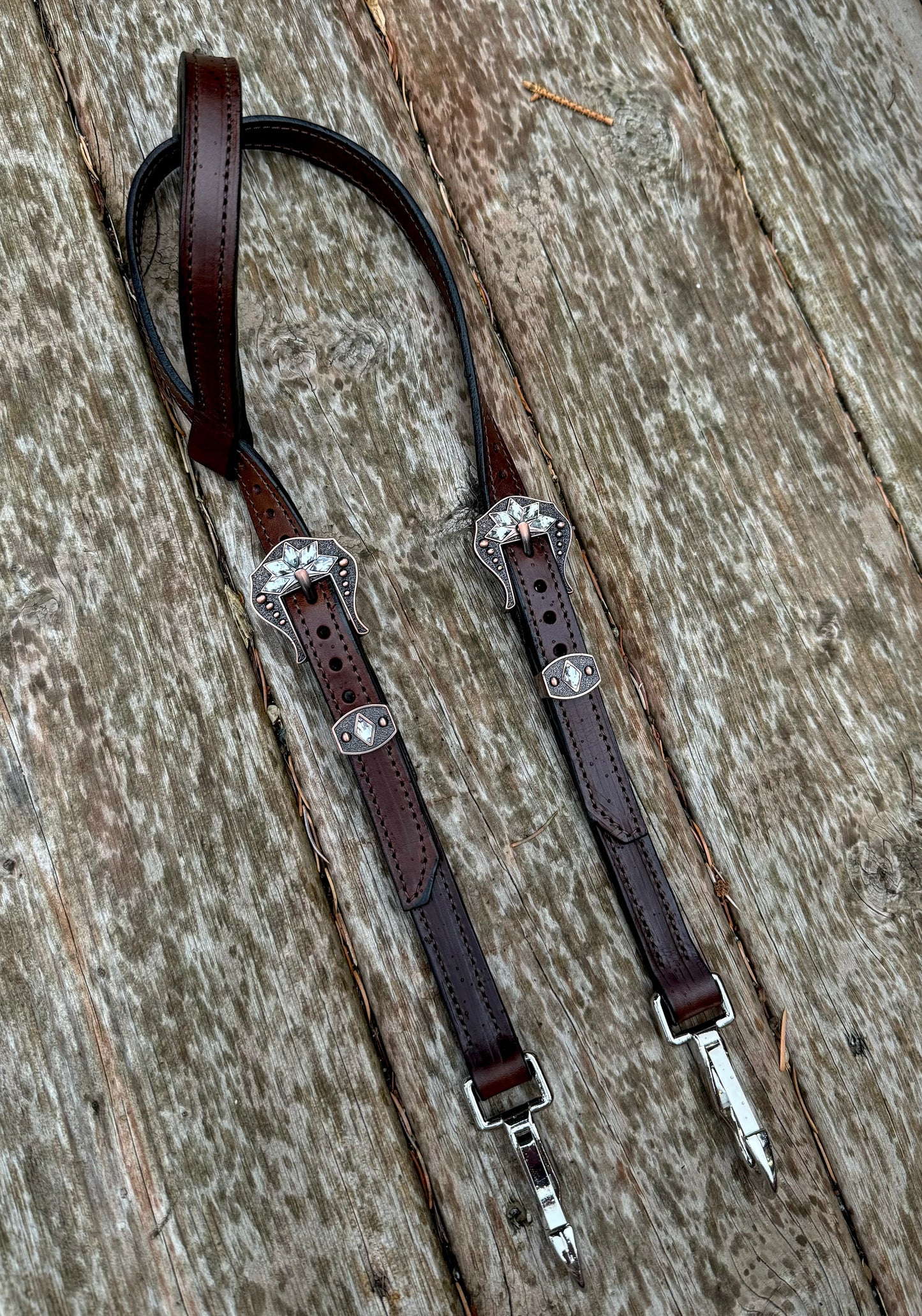 Crystal Stone Quick Change Headstall