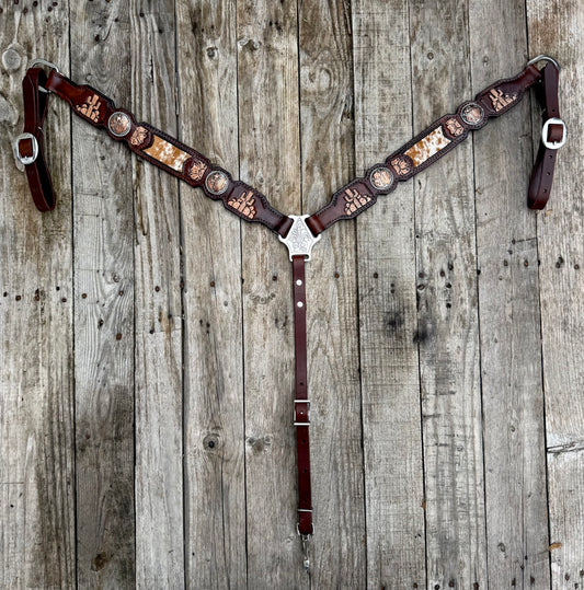The "Cactus Cowhide" Breastcollar