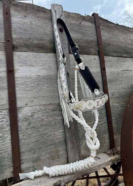 LV OG White Halter