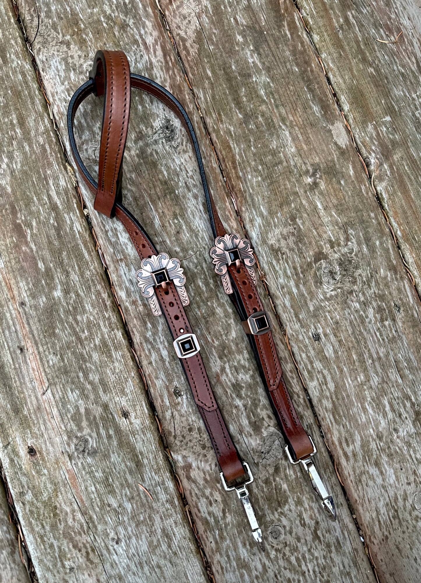 Black Stone Quick Change Headstall