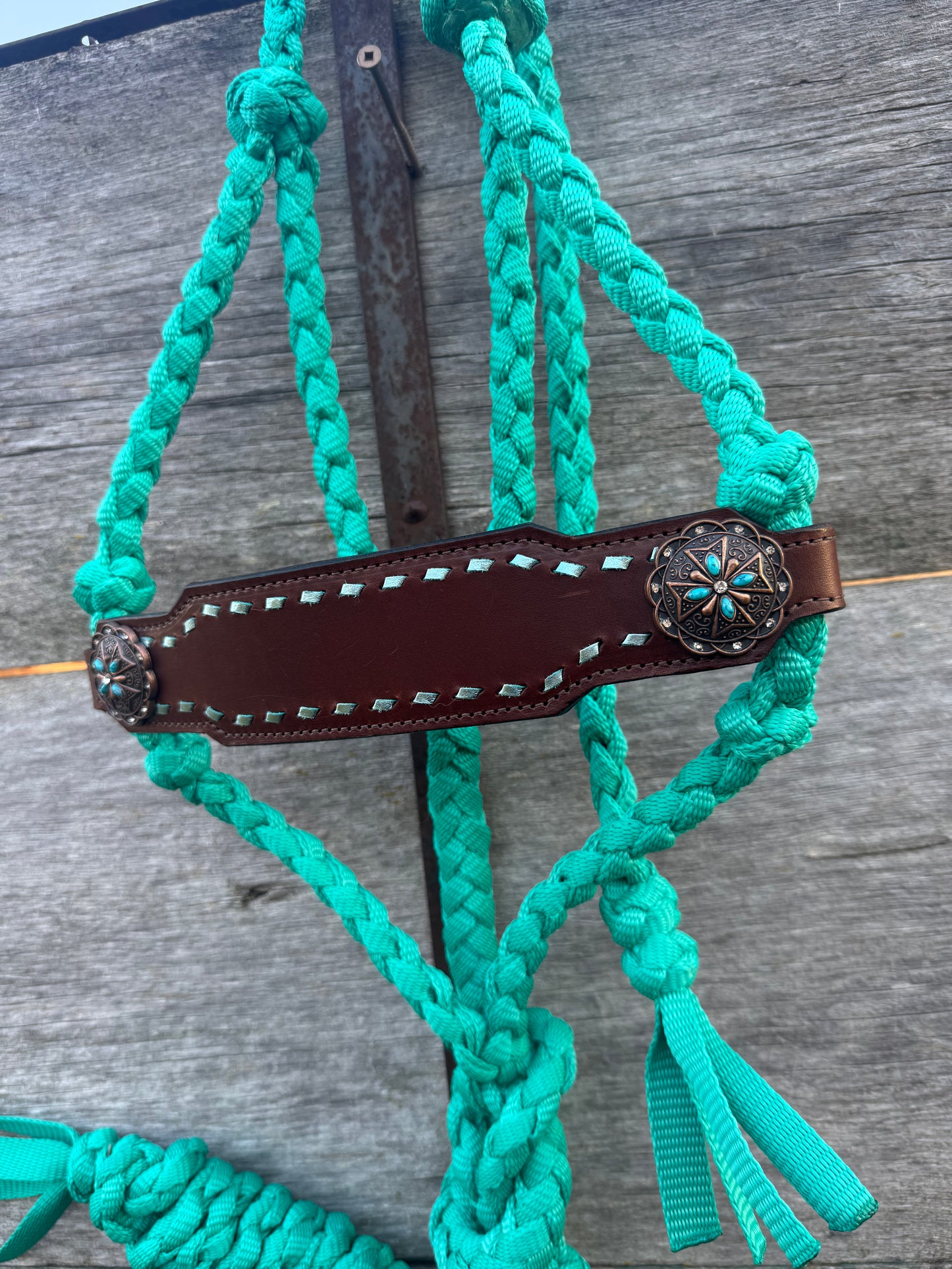 Ice Blue Bronc Halter