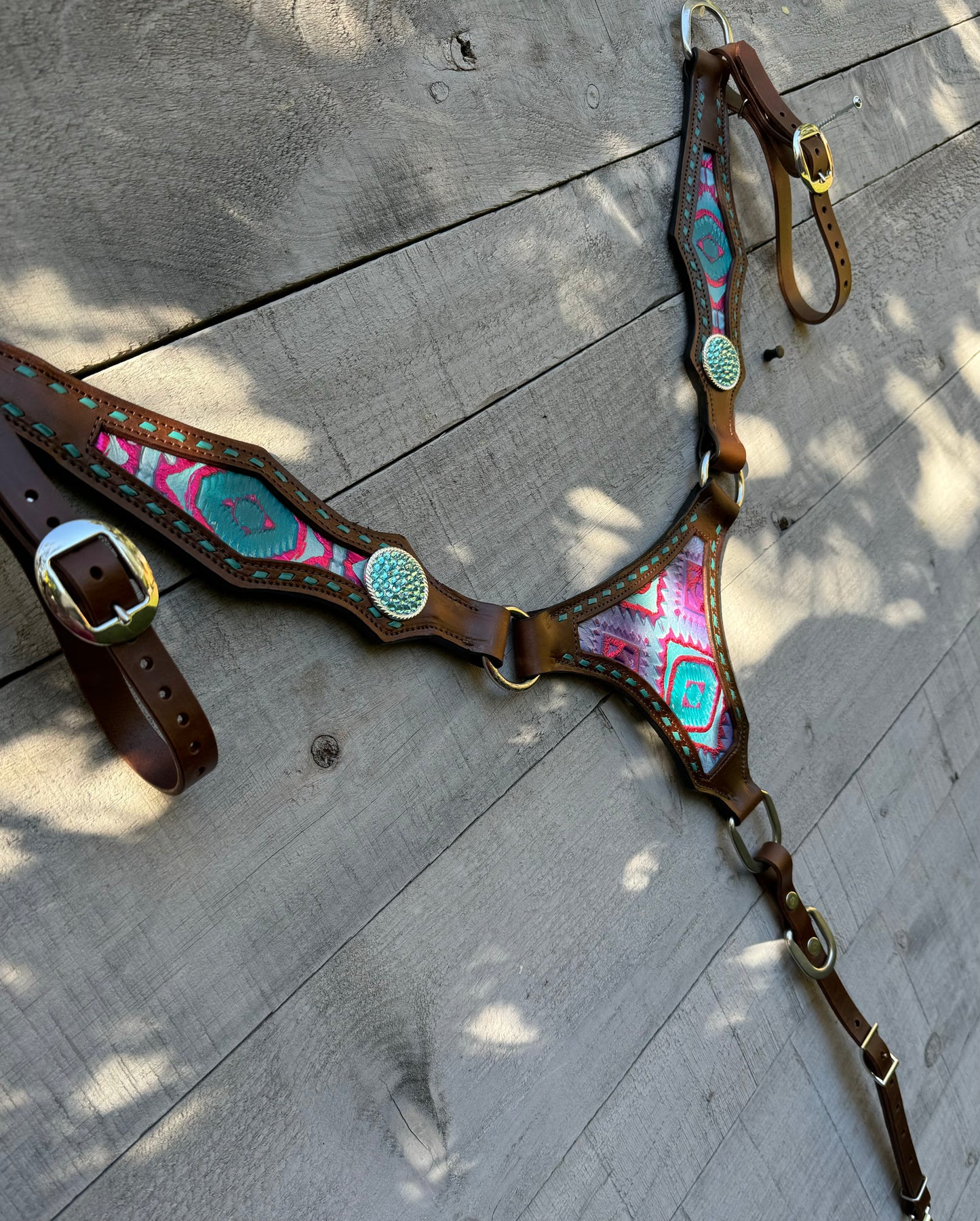 Bright Aztec Breastcollar