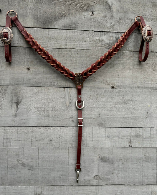 Chesnut Bloodknot Breastcollar